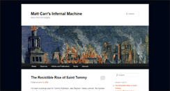 Desktop Screenshot of infernalmachine.co.uk
