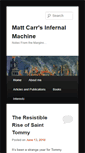 Mobile Screenshot of infernalmachine.co.uk
