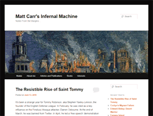 Tablet Screenshot of infernalmachine.co.uk